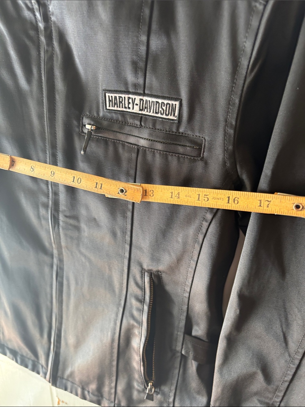 Harley-Davidson Black Nylon Jacket - Picture 15 of 16